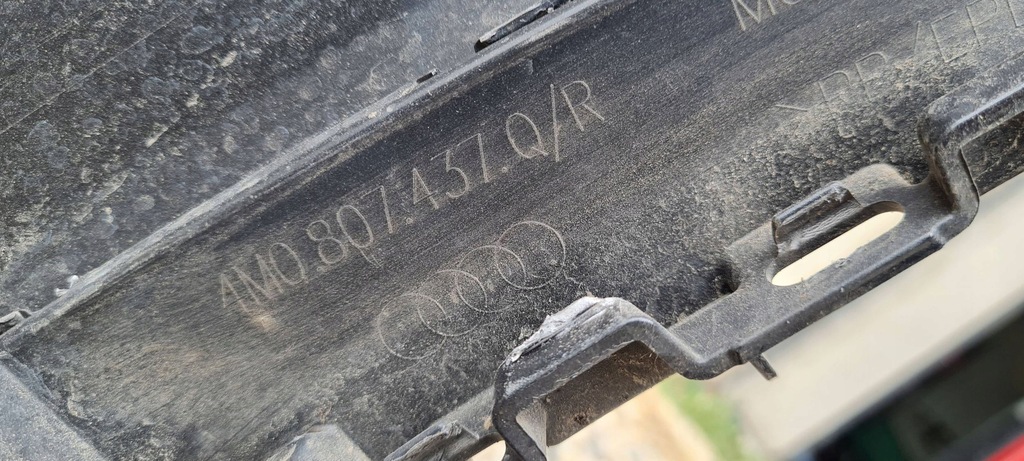 фото №13, Sq7 4m lift q7 бампер перед передній sline 4m0807437qr 4m0807437q/r