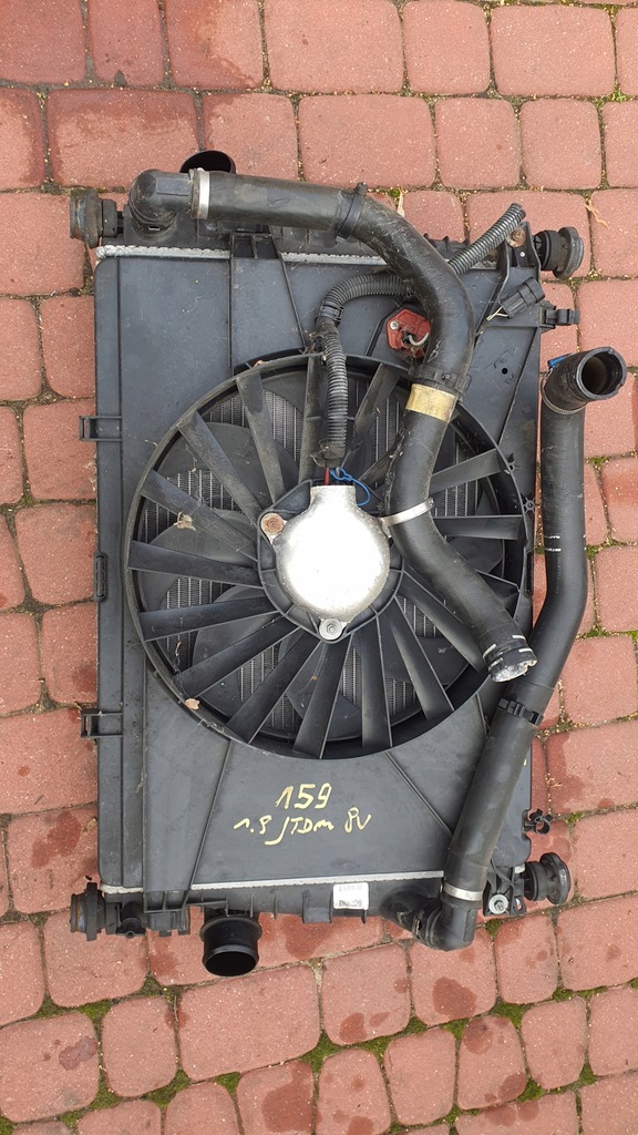 фото №7, Радиатор вентилятор alfa romeo 159 1.9 8v jtdm