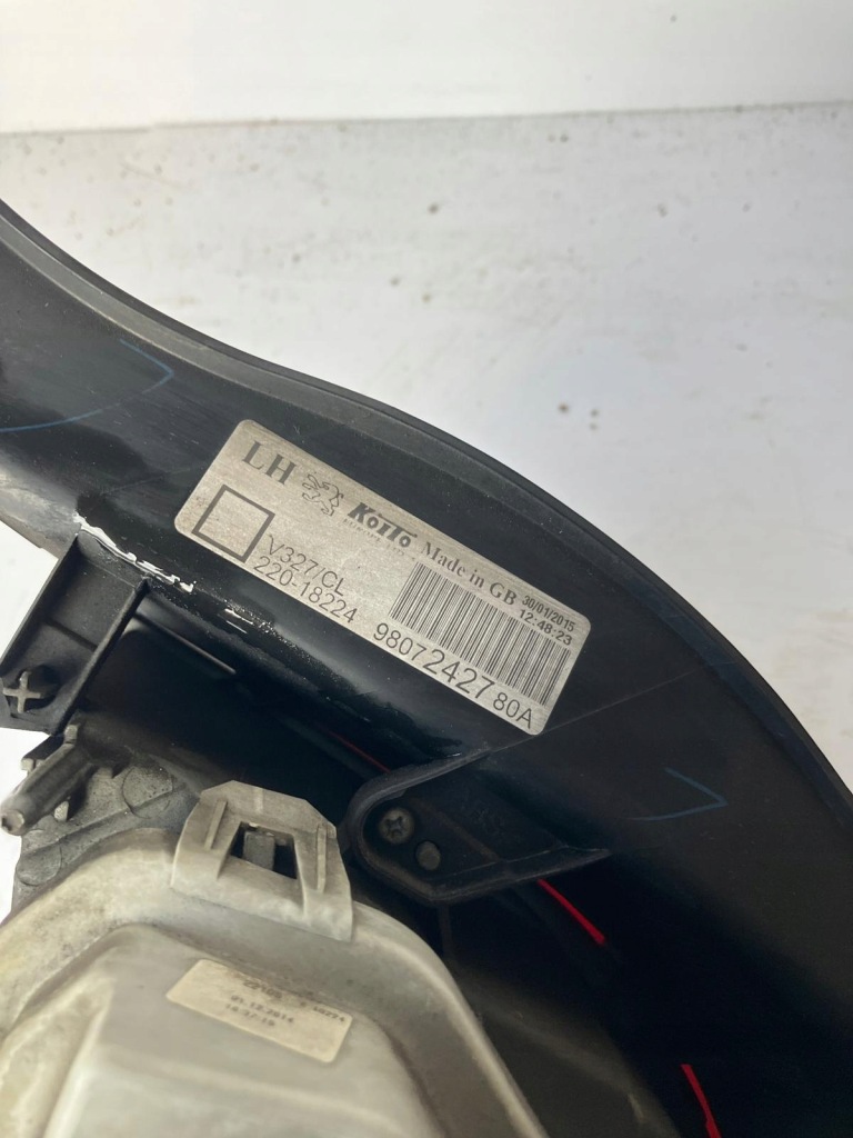 фото №7, Лампа левый задняя 508 i lift sedan 9807242780