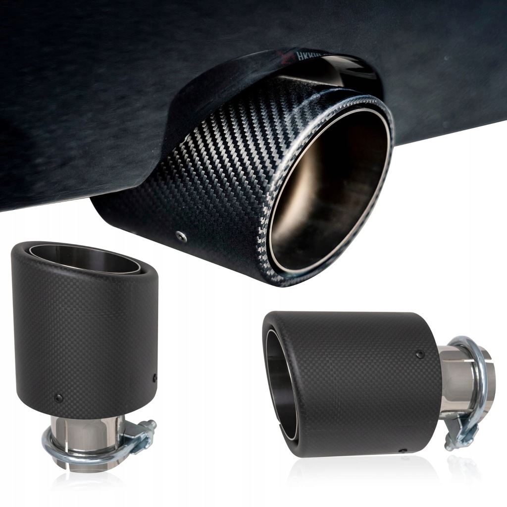Купити Тюнінгова наконечник вихлоп 2" 54 mm карбон