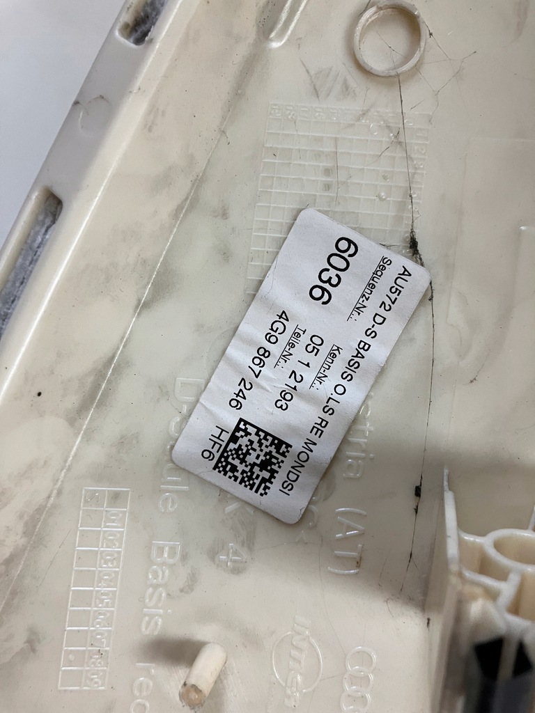 фото №5, Захист обшивка стійка блок двигуна правий задня багажник audi a6 c7 2011- 4g9867246