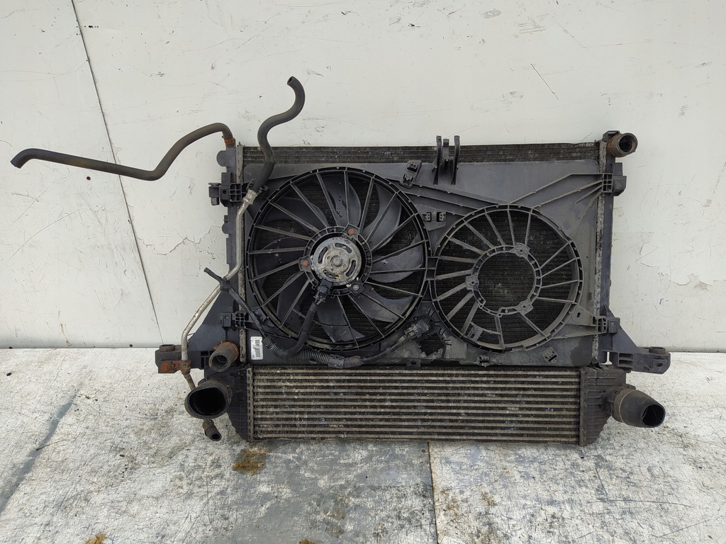 фото №7, Renault master iii комплект радиатор вентилятор