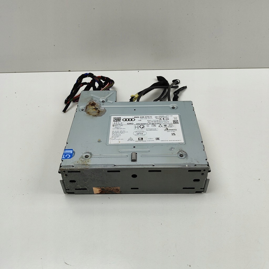 фото №1, Audi q8 2023 панель / радиопроигрыватель cd/dvd/gps