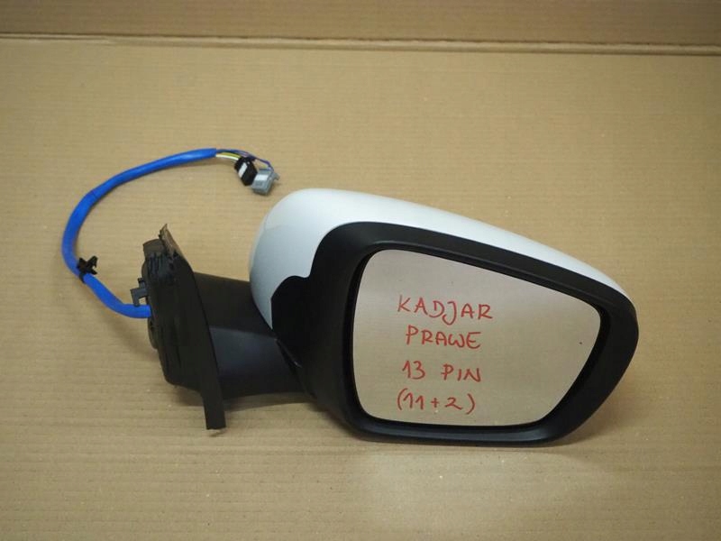 фото №1, Дзеркало праве 13 pin renault kadjar