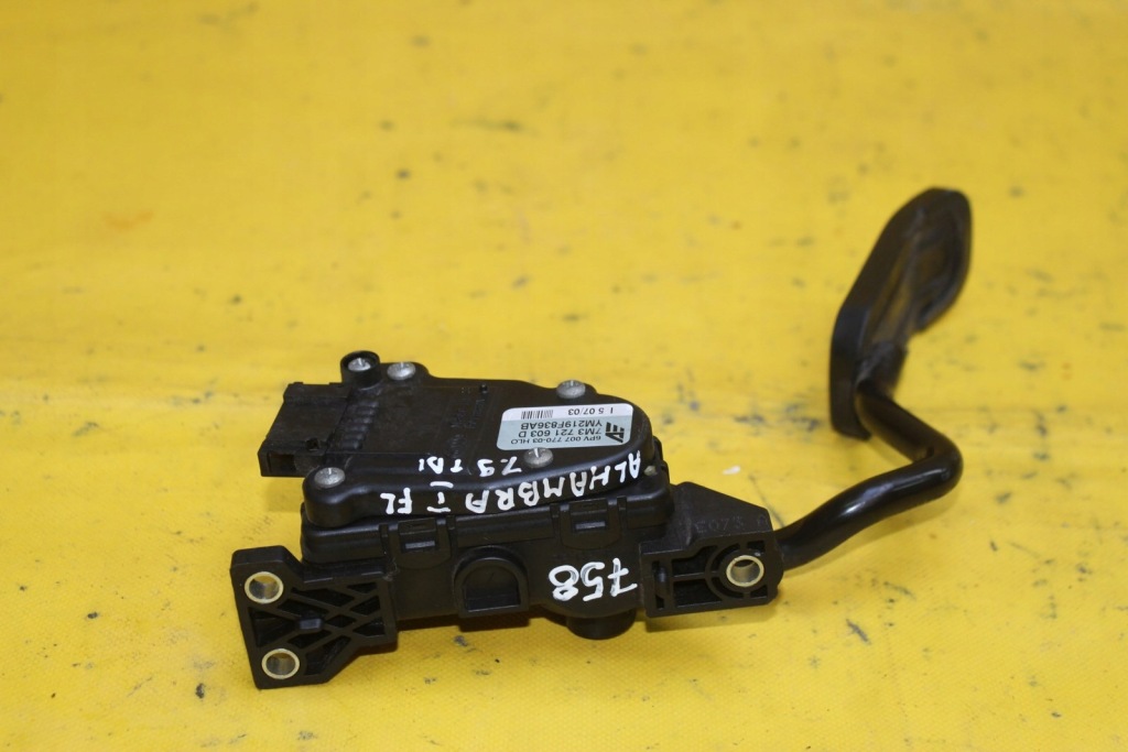 Педаль газу 1.9 tdi alhambra 1 fl 7m3721603d в Україні