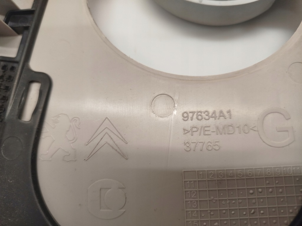 фото №8, Захист обшивка стійка середнього ліва citroen c4 spacetourer 2019r 97634a1