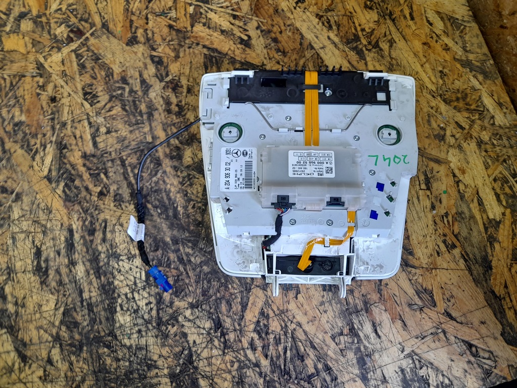 фото №8, Mercedes w204 lift лампа потолочный