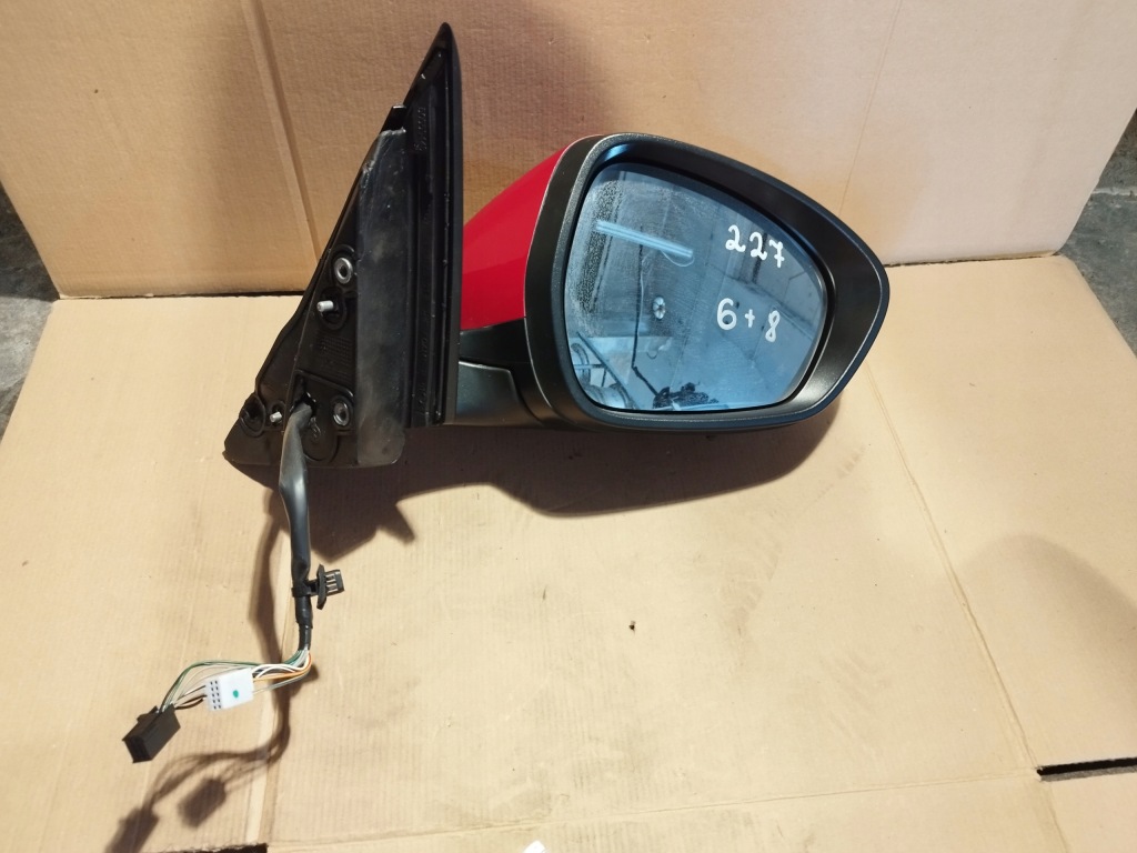 фото №1, 227 зеркало правое 6+8 14 pin alfa romeo stelvio