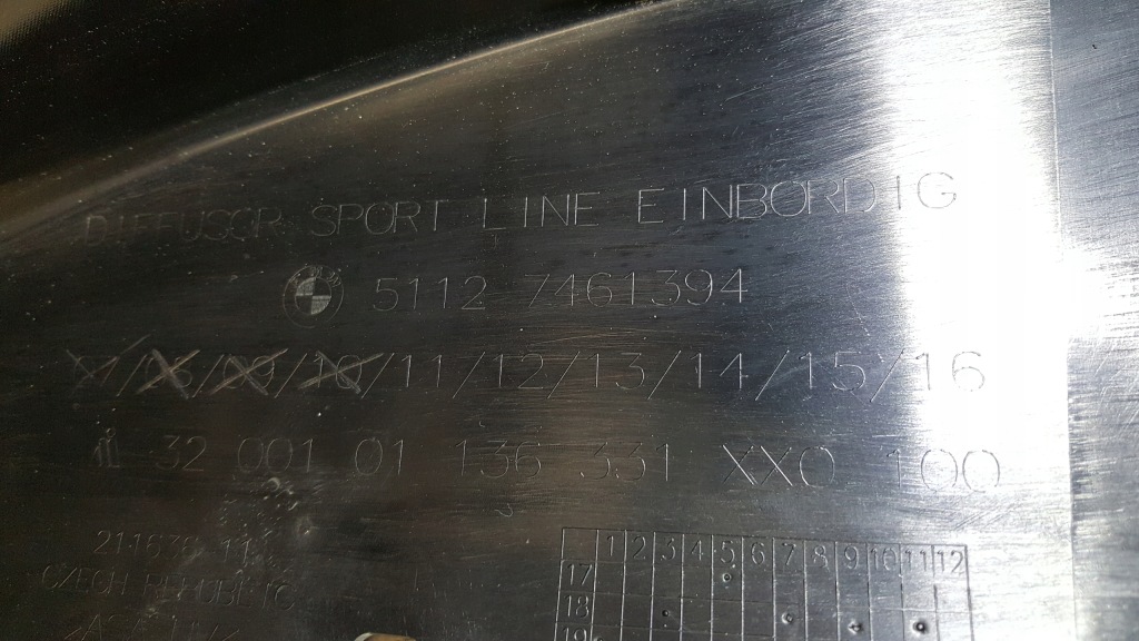 Bmw 1 f40 sport line бампер задняя задний 2019-2024r Цена