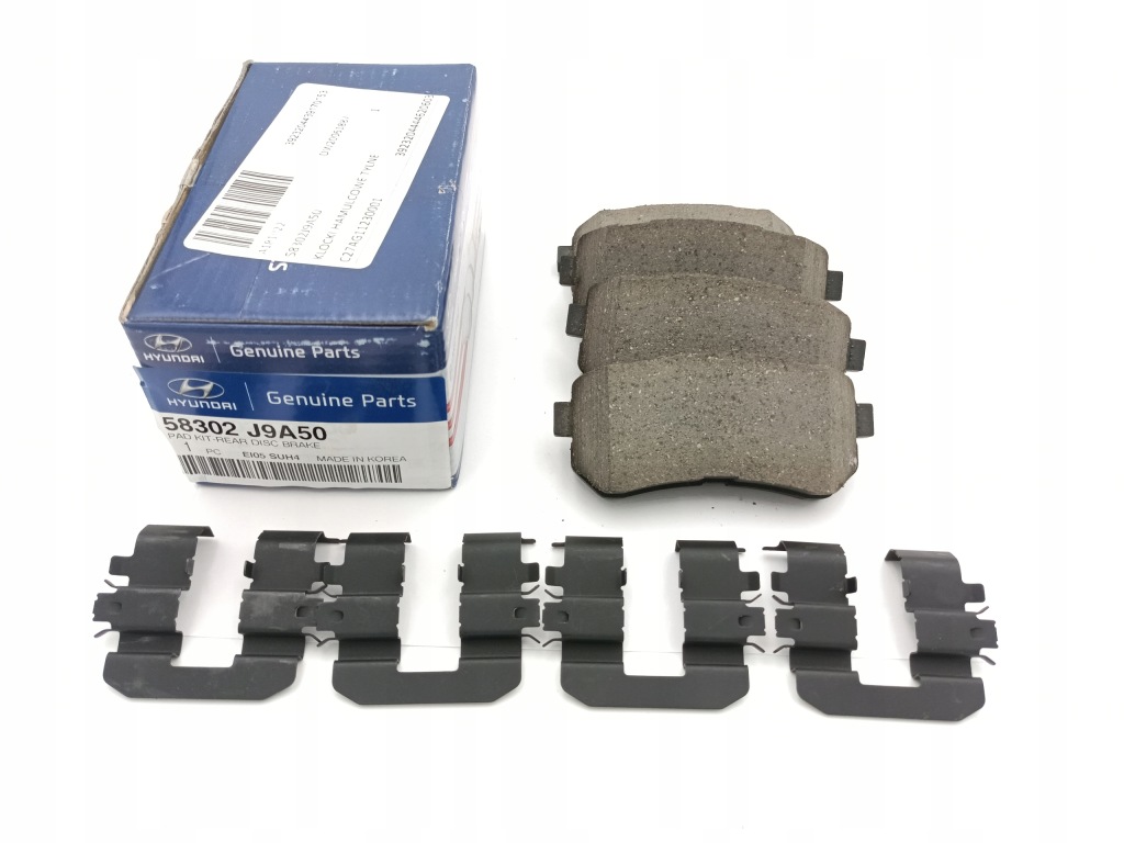 фото №1, Тормозные колодки тормозные задняя hyundai kona 2017-