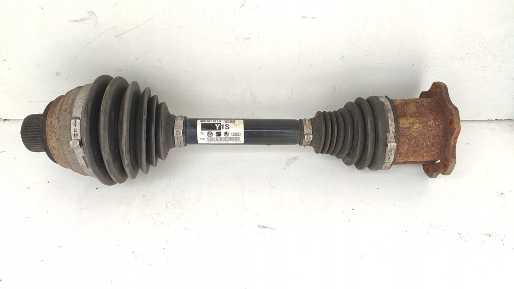 фото №1, Audi a4 b8 3.0 левая правая приводной вал перед 8k0407271s