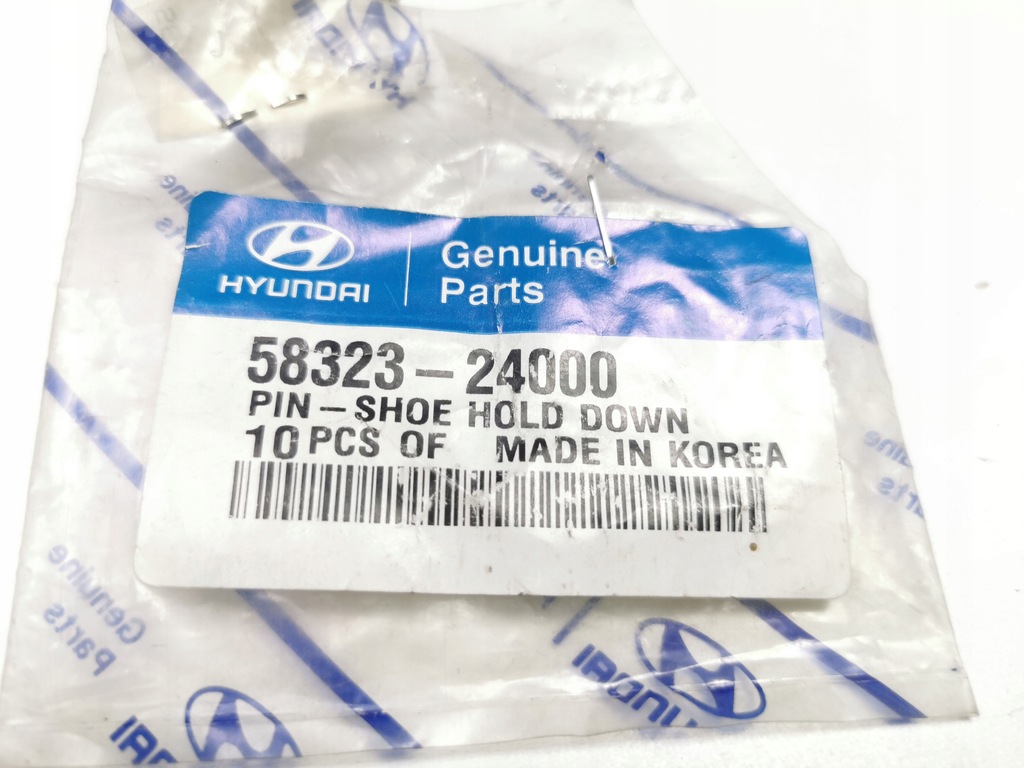 фото №7, Кронштейн, тормозные колодки тормозные hyundai accent 1999- elantra 2000- 58323-24000