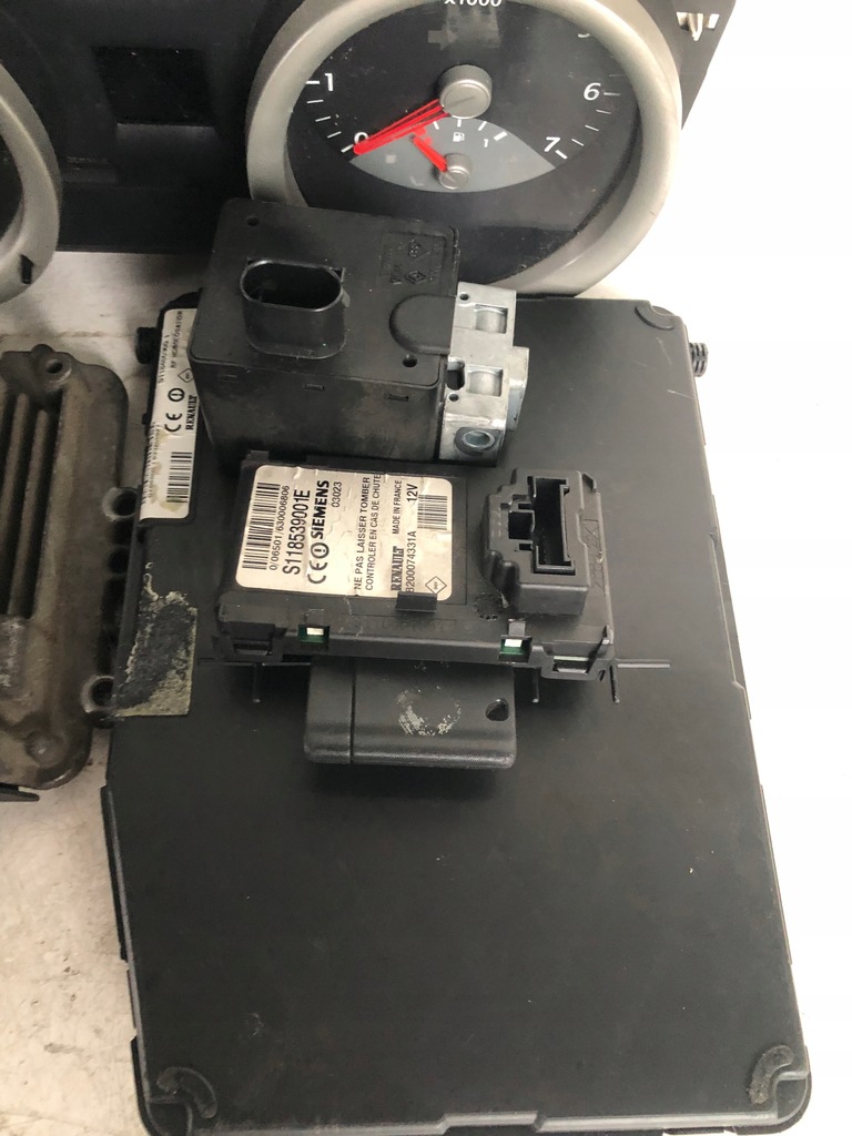 фото №4, Блок управления набор стартовый renault megane ii 1.9 dci 8200305678