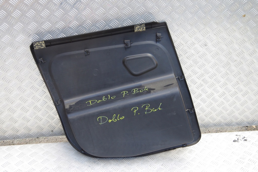 фото №6, Обивка обшивка дверь fiat doblo ii правый задняя