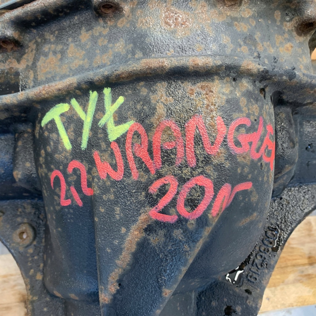 фото №12, Мост приводной задняя kpl рычаг тормозные диски jeep wrangler iv jl rubicon 2.2crd 20r