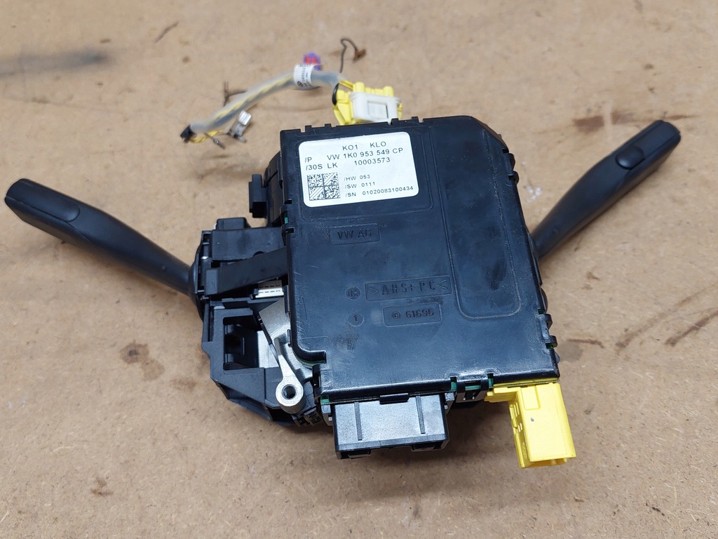 фото №7, Модуль руля переключатель лента golf vi 08r