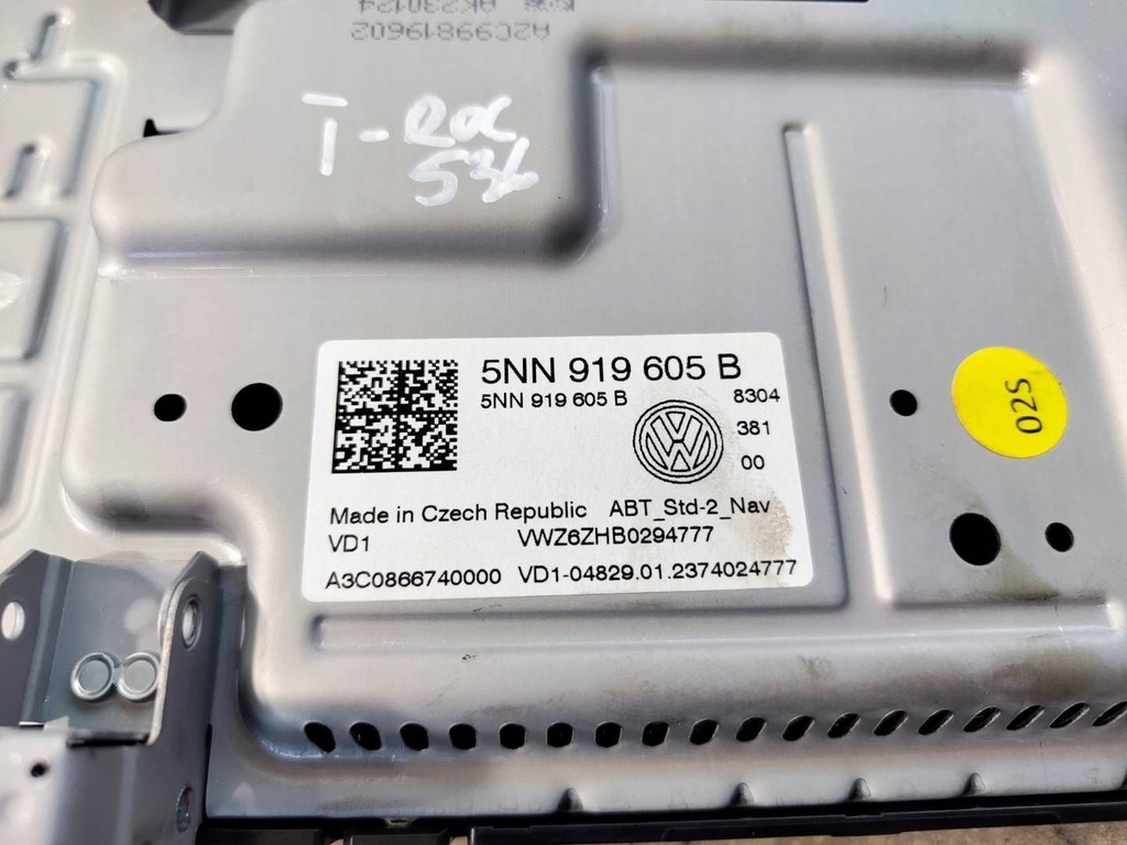 фото №2, Дисплей монітор екран радіо navi навігації vw t-roc 5nn919605b arteon