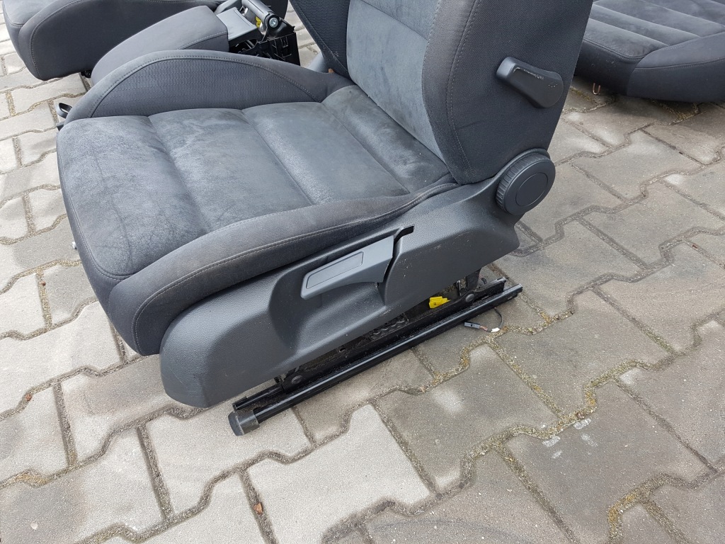 фото №7, Vw golf 6 vi 5k 08-13r hb сиденья alcantara заднее сиденье 5d