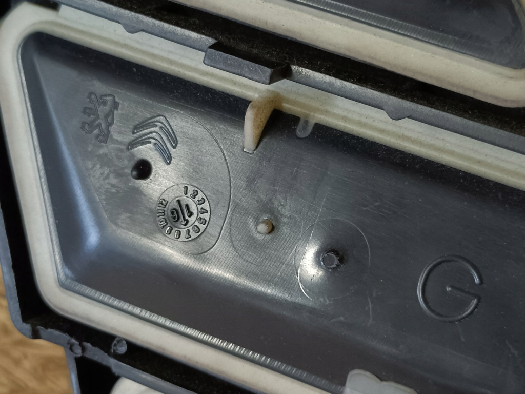 фото №9, Partner berlingo iii решітка вентиляційна лівий задня