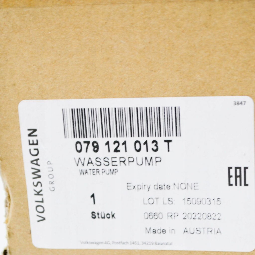 фото №8, Audi a8 4h d4 water насос assembly 079121013t