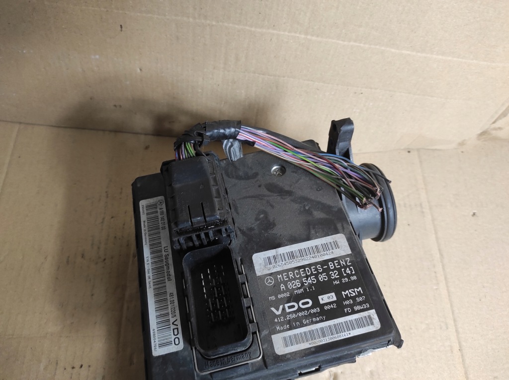 Блок керування витратомір mercedes a140 a0265450532 в Україні