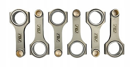 Ковані шатуни bmw m52 m54 m50 шатуни rbs технологія 133mm h-подібний Ціна