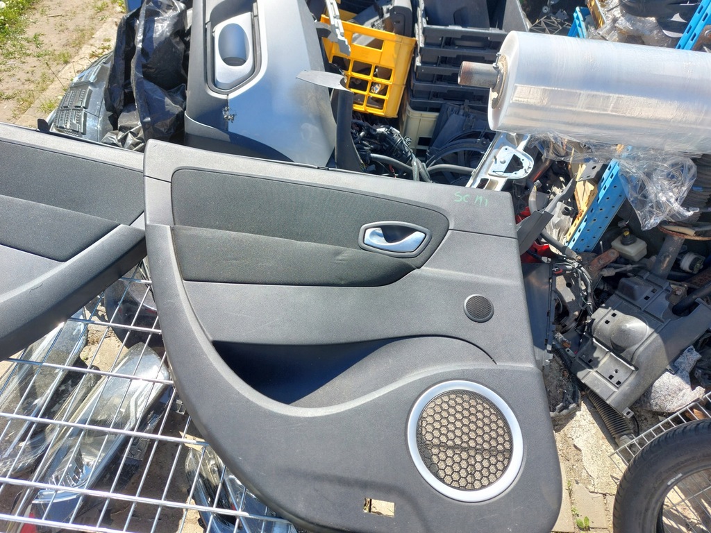 фото №6, Оббивка обшивка двері задня renault scenic iii 08-