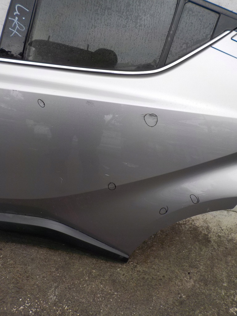 фото №5, Toyota chr ch-r 16- дверь задние задняя