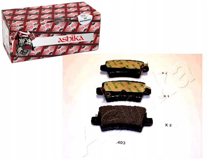 фото №1, Тормозные колодки тормозные honda civic vii 1.4 ashika