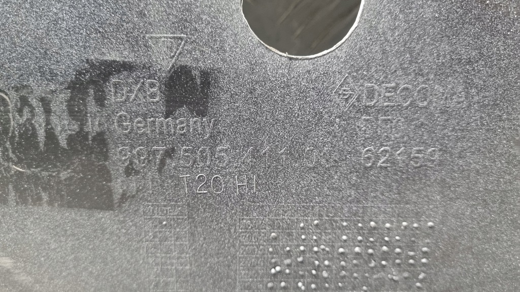 фото №10, Porsche 911 997 бампер задняя задний