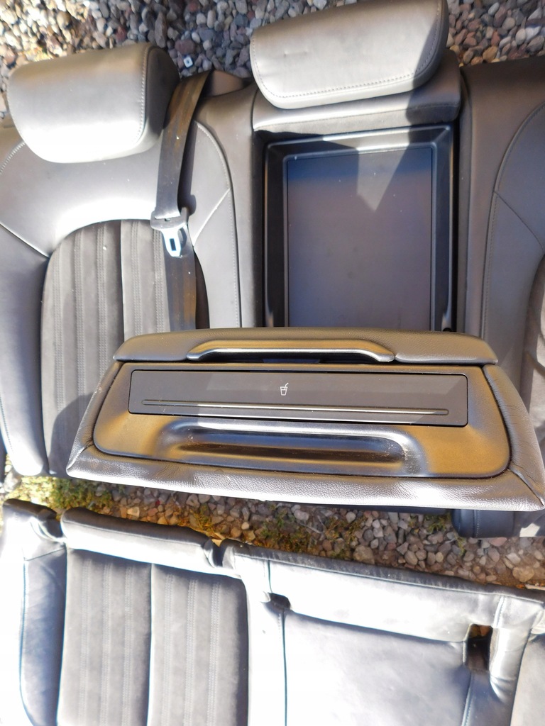 фото №9, Audi a6 c7 sedan сидіння заднє сидіння alcantara підігрів сидіння лівий права спинка