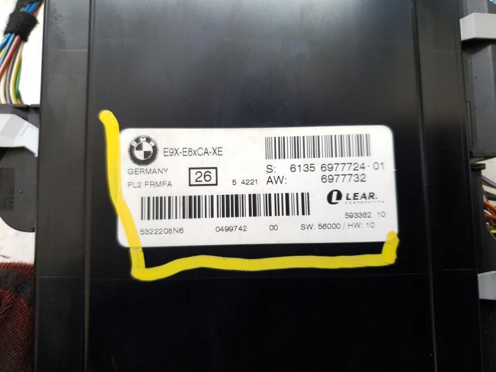 фото №6, Блок керування модуль світла bmw 3 e90 e91