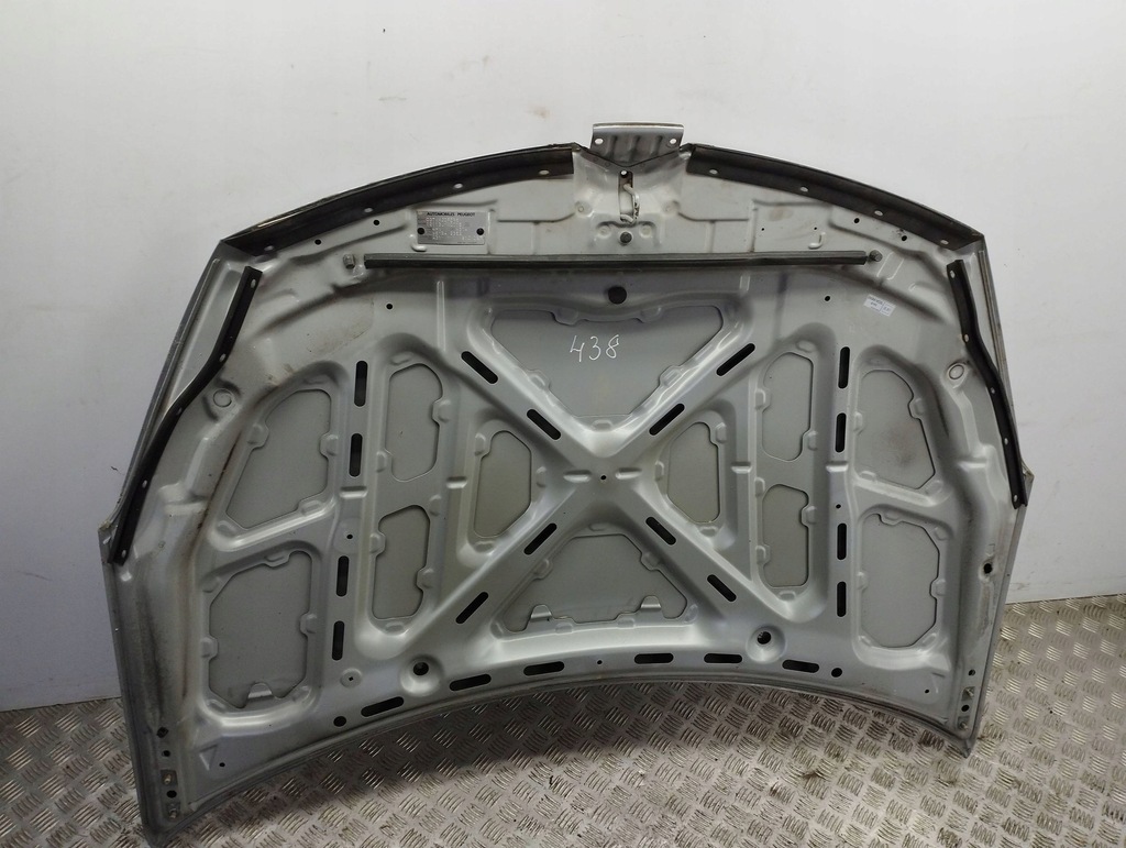 фото №9, Peugeot 4007 2007 крышка передняя / капот двигателя