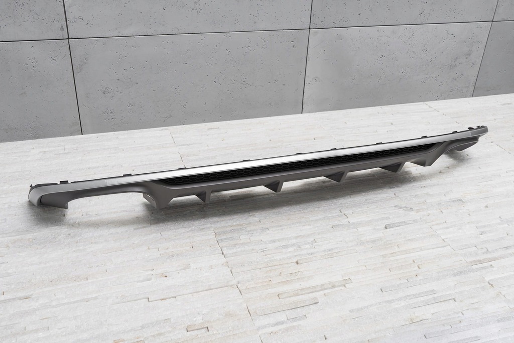 фото №10, Audi s5 8w6 2017-2019 диффузор бампера заднего s-line 8w6807521d