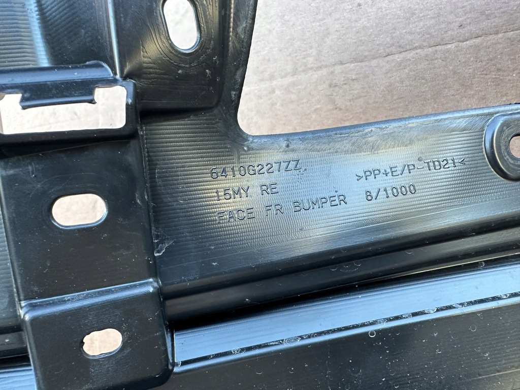 фото №14, Mitsubishi outlander iii lift бампер перед новый оригинал 6410g227zz