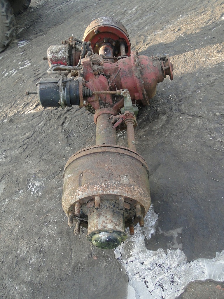 фото №13, Задний мост дифференциал mercedes 6x4 46/12 kompletny