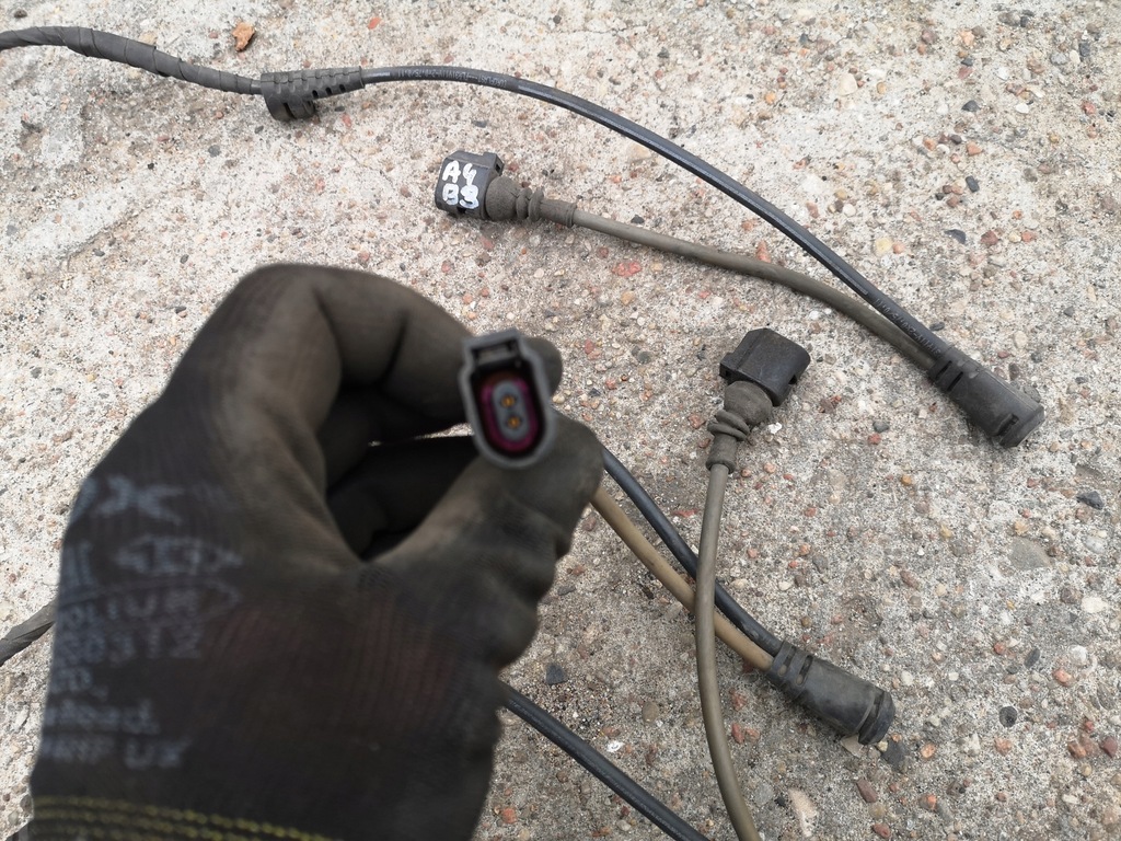 фото №4, Audi a4 b8 жгут колеса суппорт abs перед