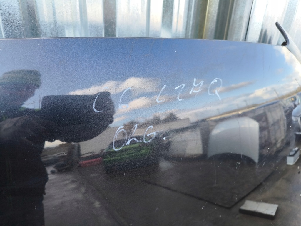 Капот крышка двигателя audi a6 c6 lz7q 2004-2011 оригинал ! с Разборки