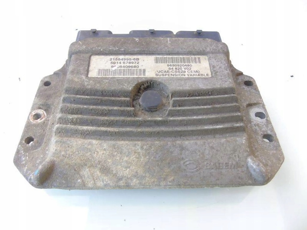 фото №1, Peugeot 607 lift блок управления подвеска модуль 9656409680