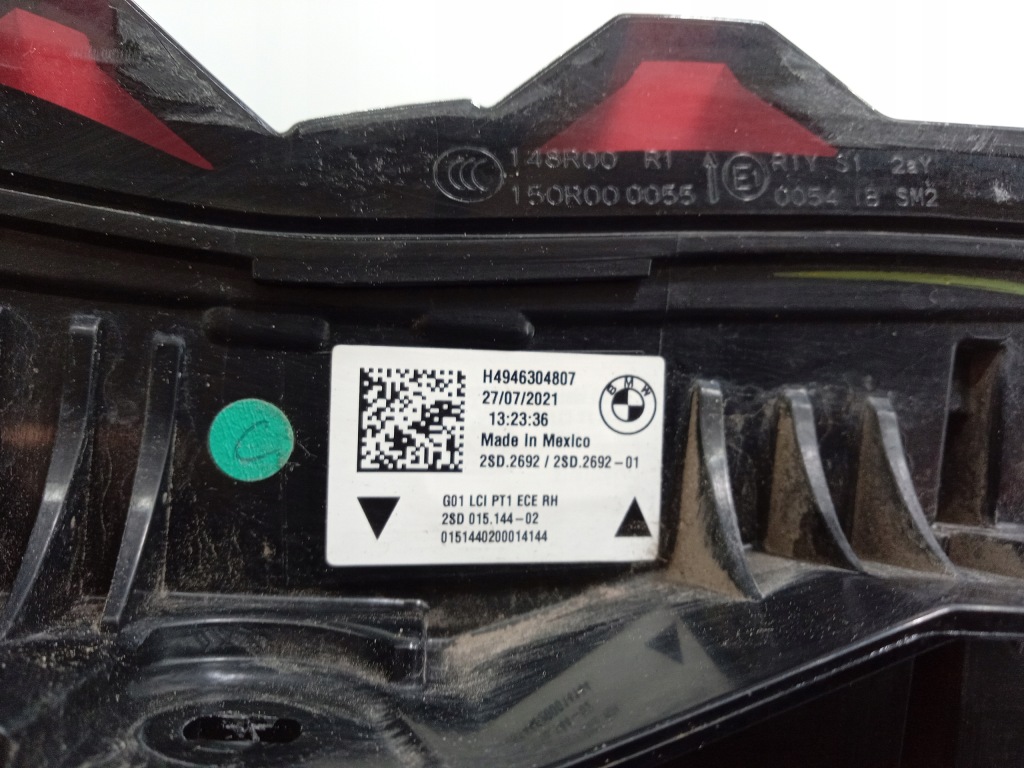 фото №7, Bmw x3 g01 lci лампа задня права ece eu 9463048