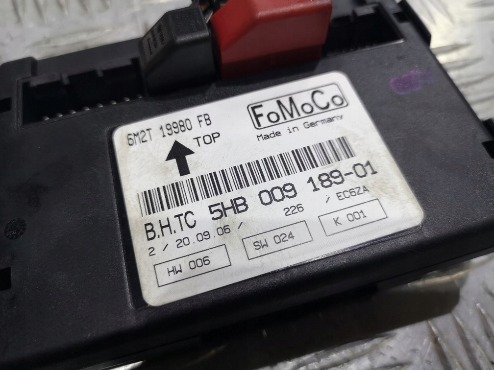фото №2, Модуль блок керування 6m2t19980fb ford galaxy