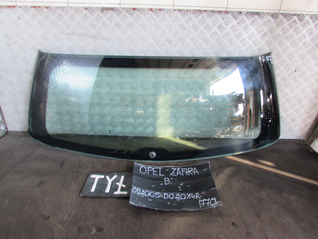 фото №1, Скло задня opel zafira b 05-14 r.