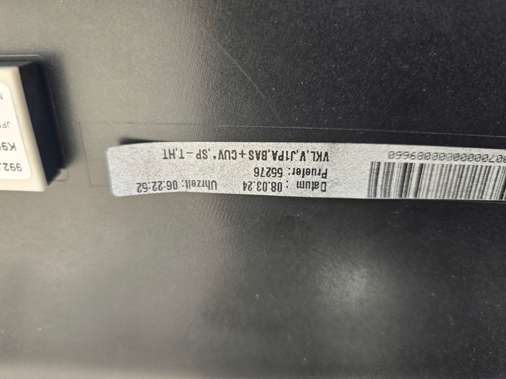 фото №14, Porsche taycan бампер передний lift 2024