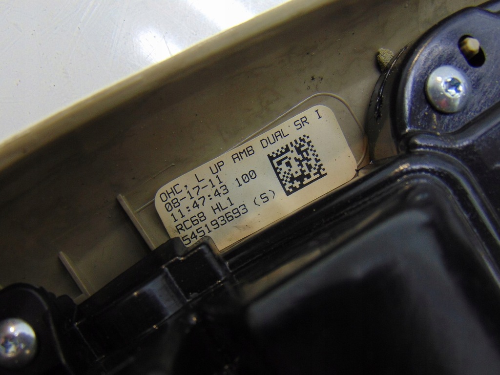 фото №6, Лампа потолочный светлая lancia thema ii 68146915aa