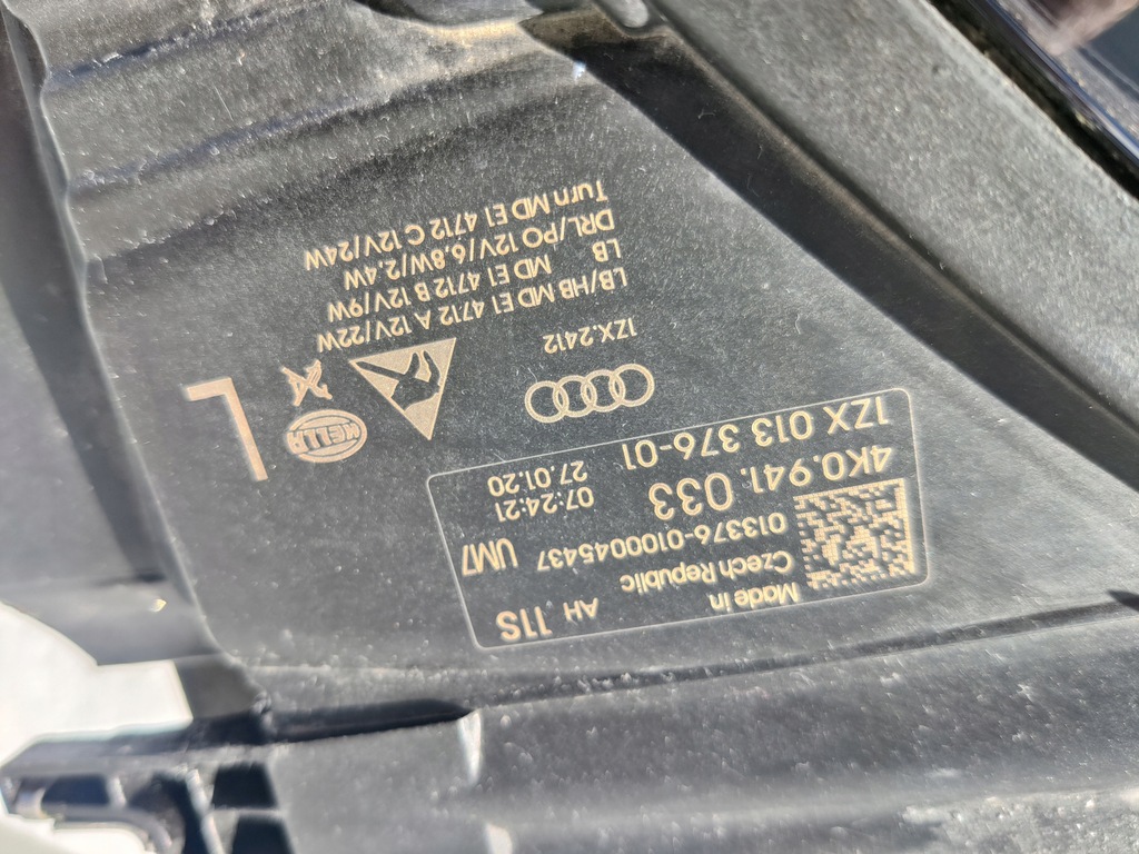 фото №6, Audi a6 c8 4k full led лампа левая