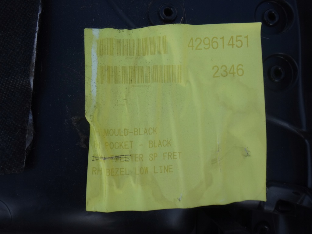 фото №5, Обшивка оббивка правий задня mini cooper r56