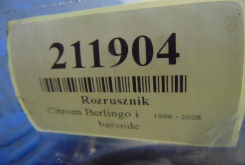 фото №7, Citroen berlingo i 1.6hdi стартер 5901259421792