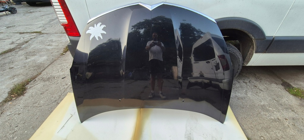 Купить Citroen c-crosser капот передняя черная