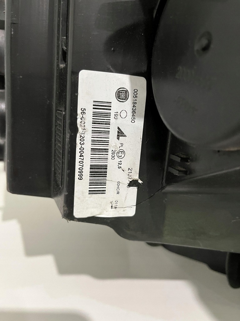 фото №10, Fiat panda iii лампа лівий перед 00518436450