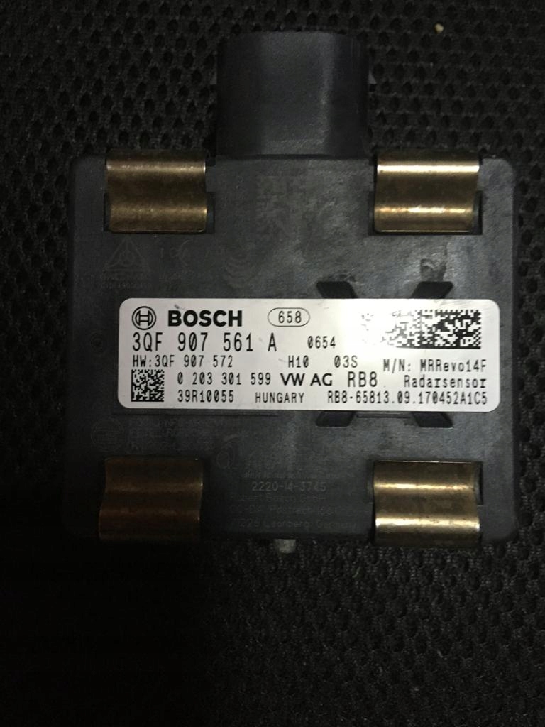 фото №2, Audi vw skoda seat 3qf907561a датчик радар acc